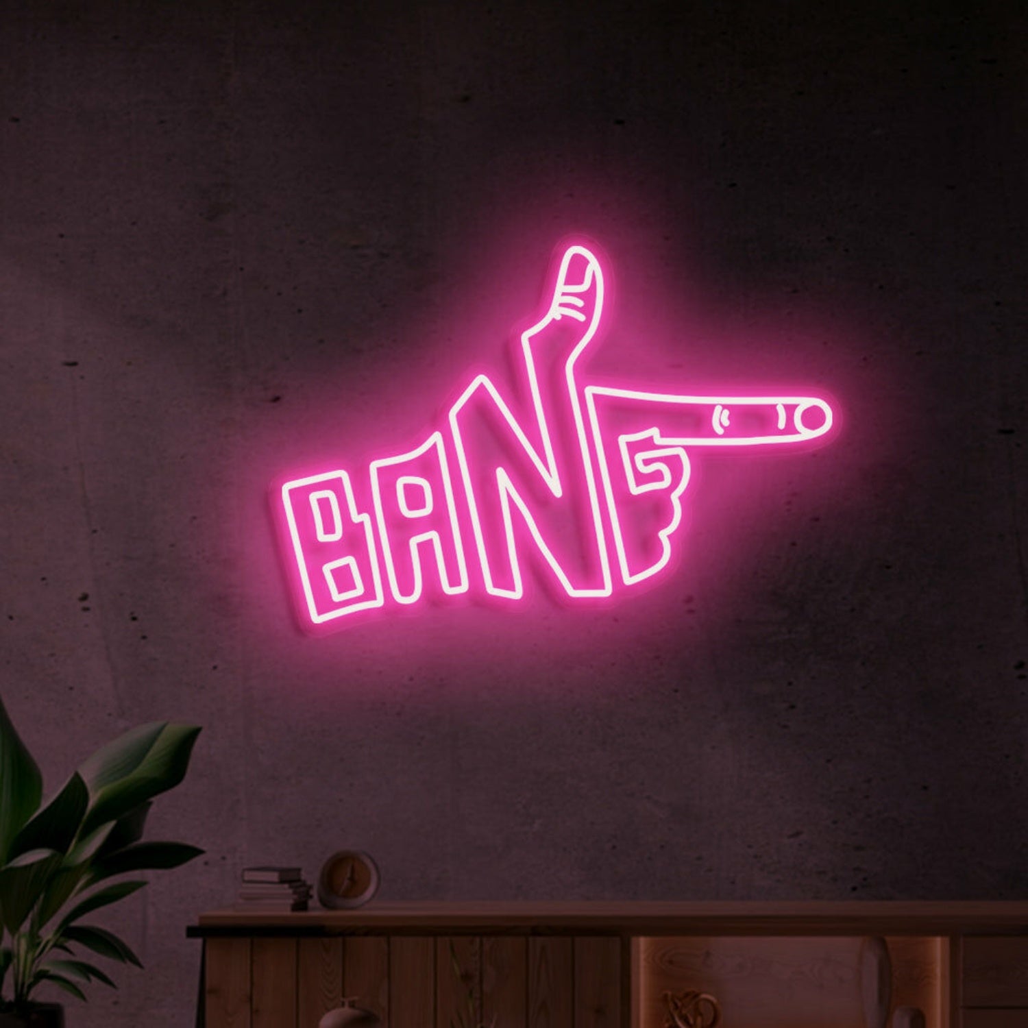 Bang Neon Light Startling Impact And Excitement - Shineneon