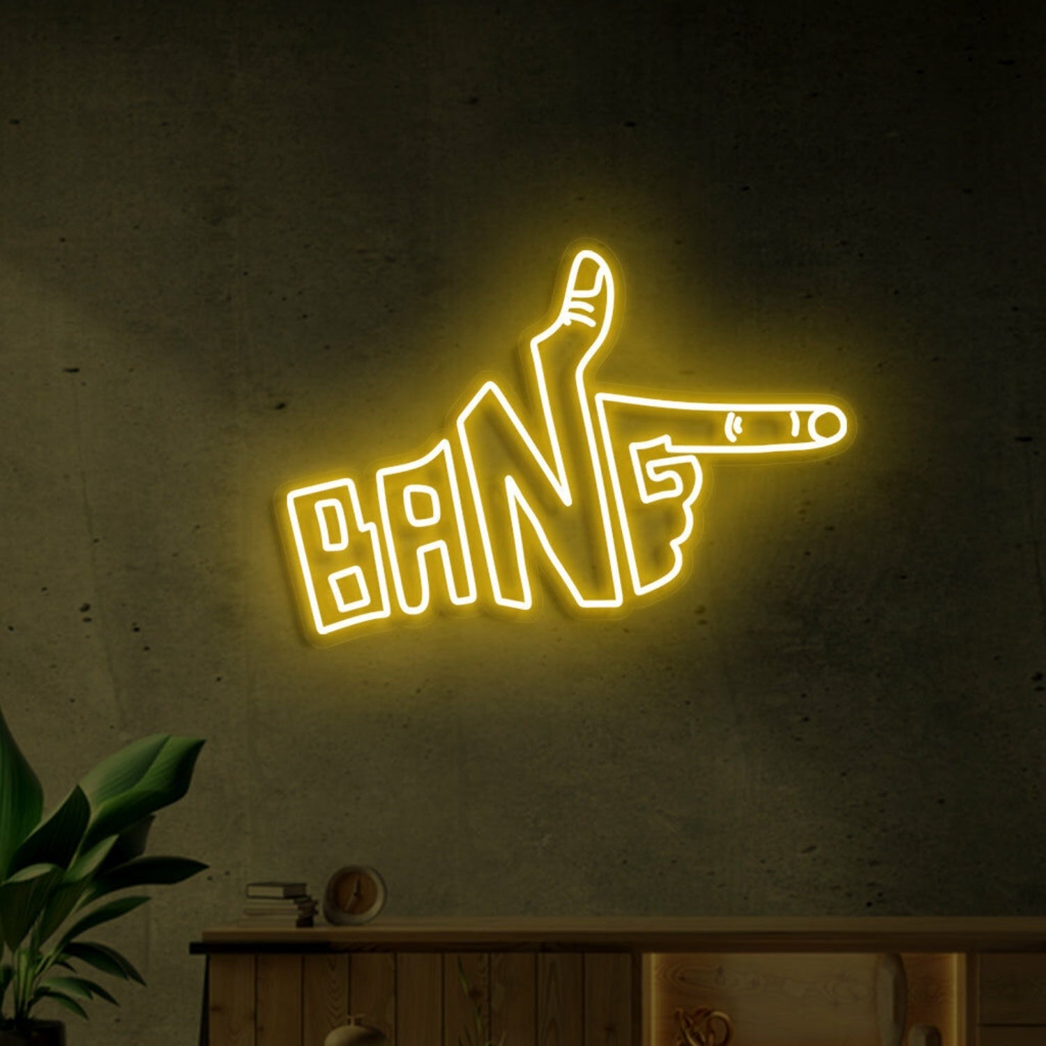 Bang Neon Light Startling Impact And Excitement - Shineneon