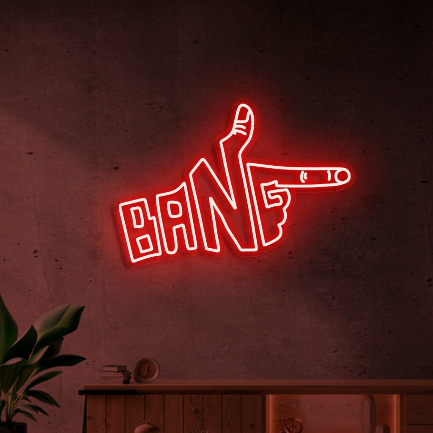 Bang Neon Light Startling Impact And Excitement - Shineneon