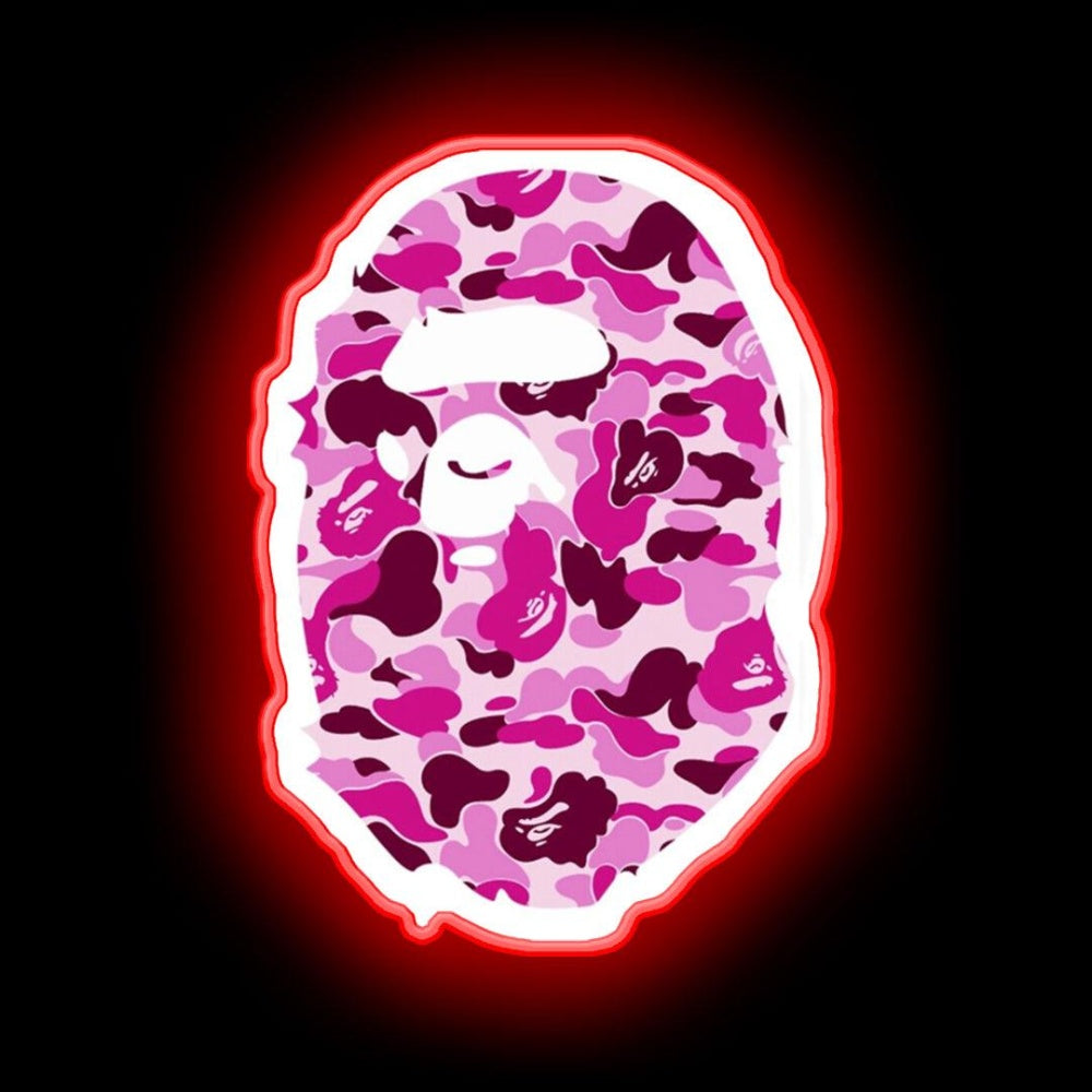 Bape Neon Sign Camo Neon Sign - LED neon sign view 5