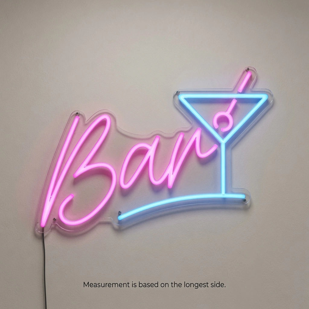 Bar Business LED Neon Sign - 04 Size Image