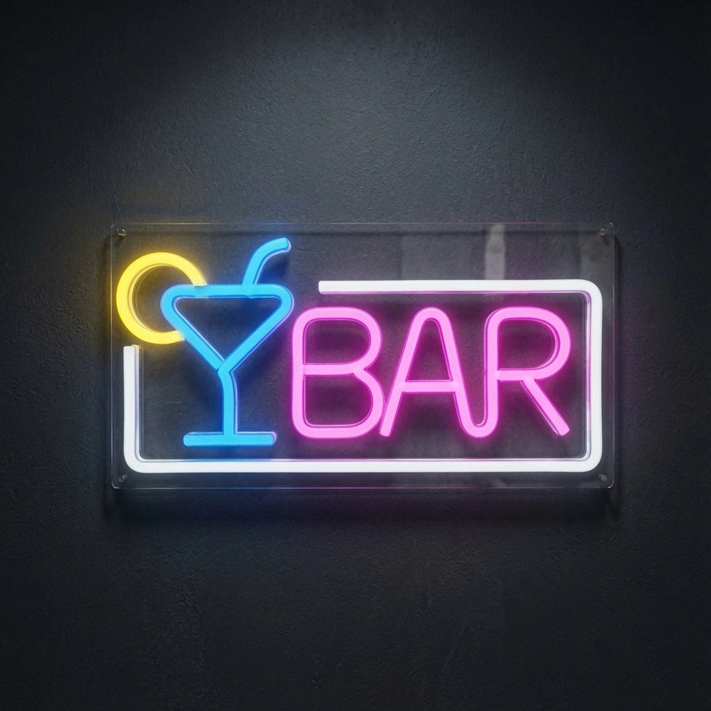 Bar Business LED Neon Sign Wall Decor - 02 High-Converting Product Image
