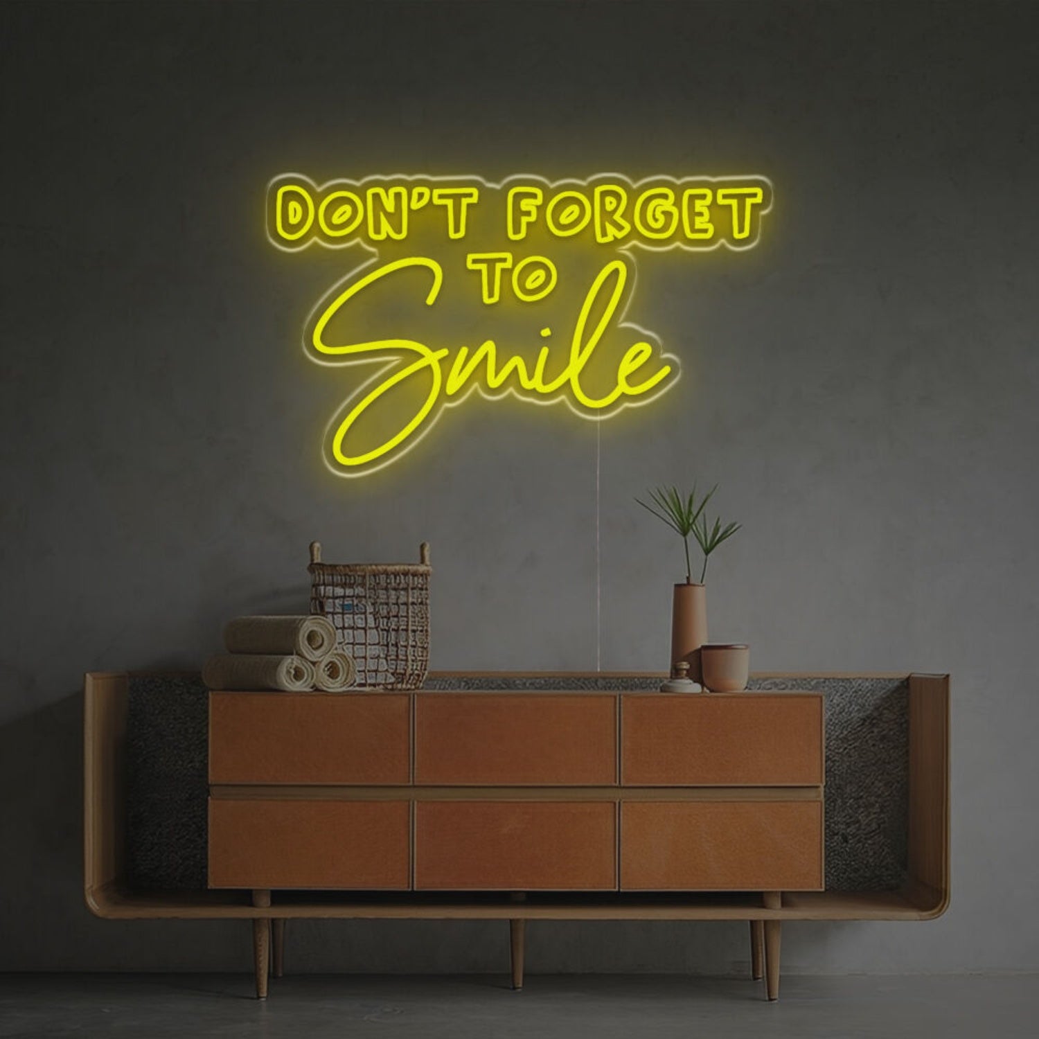 Bar Dont Forget To Smile Led Neon Sign | Shineneon