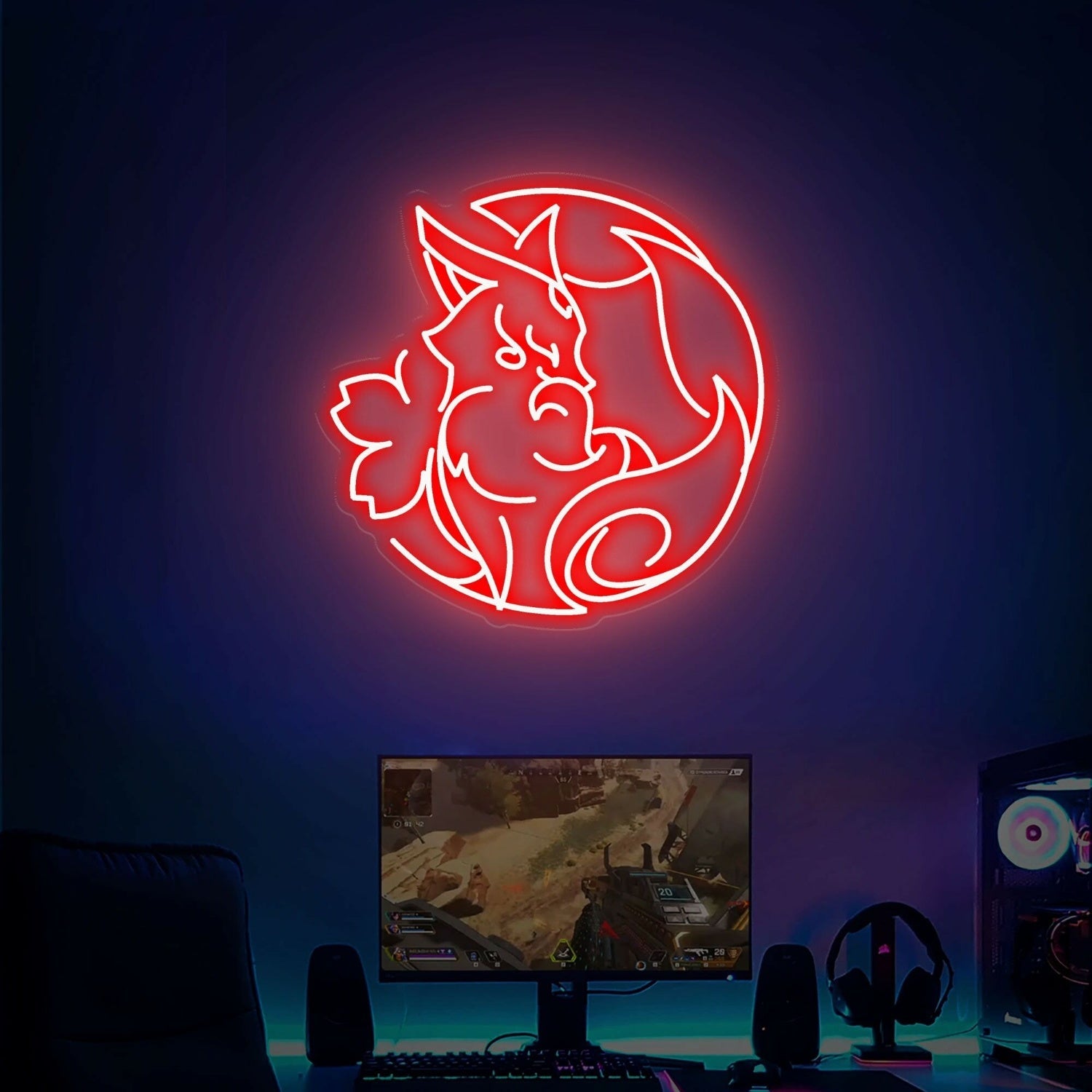Bar Fan Genshin Eightfold Son Of God Constellation Led Neon Sign - Shineneon