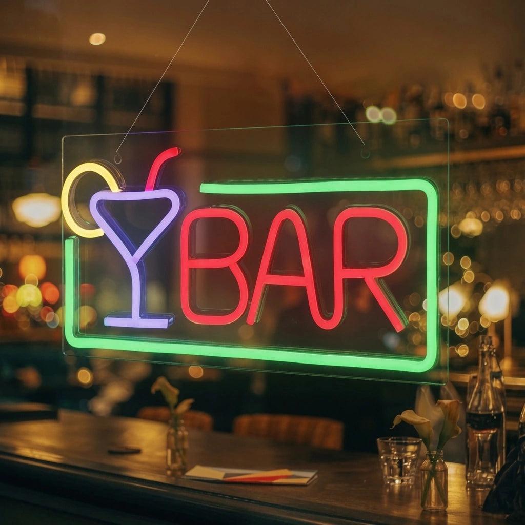 Bar LED Neon Sign Home Decor - 01 Original Product Image