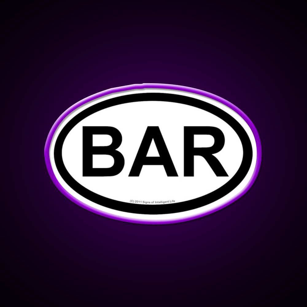 Bar Location Man Cave Bar Led Neon Sign Rgb Color