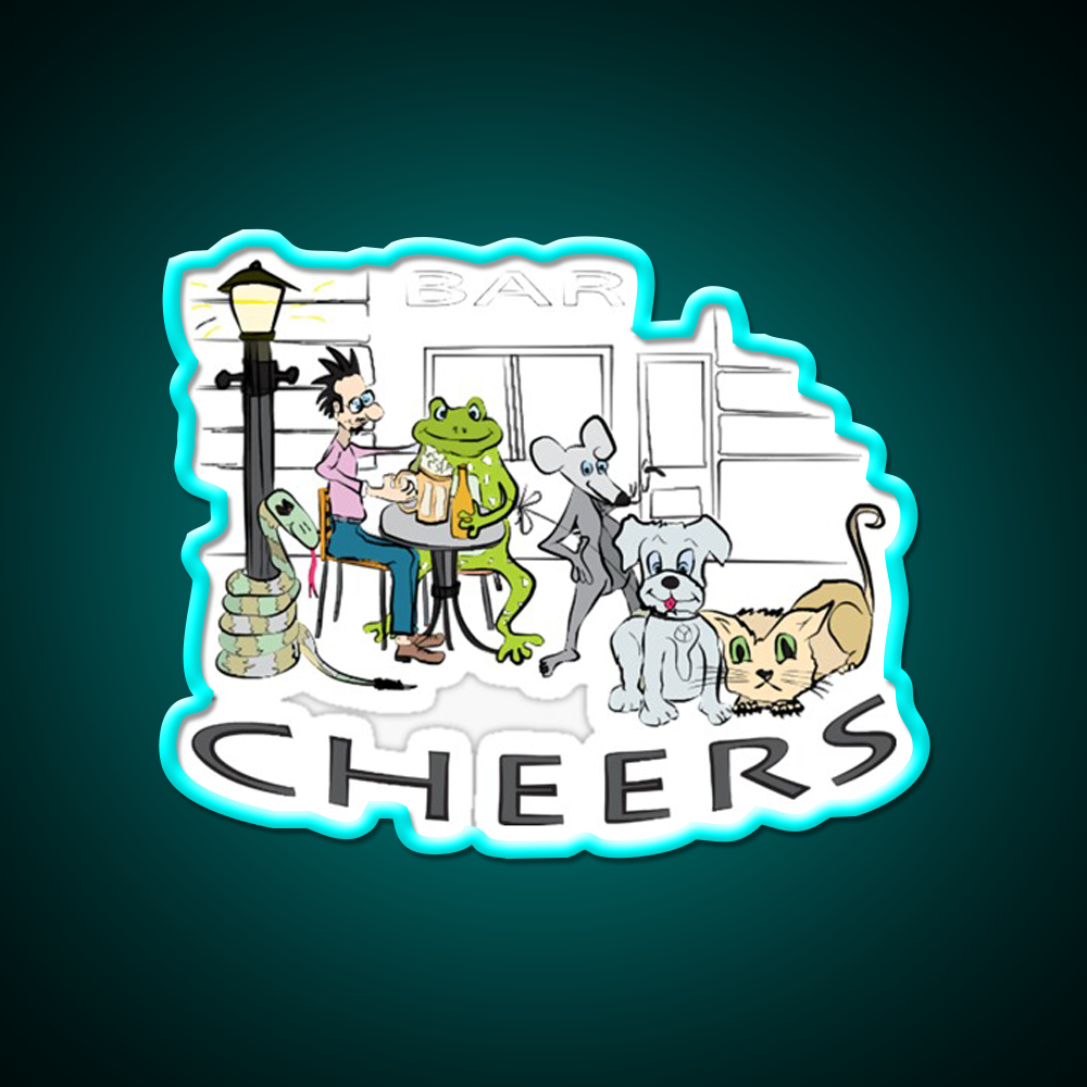 Bar Man Cave Bar Led Neon Sign Rgb Color