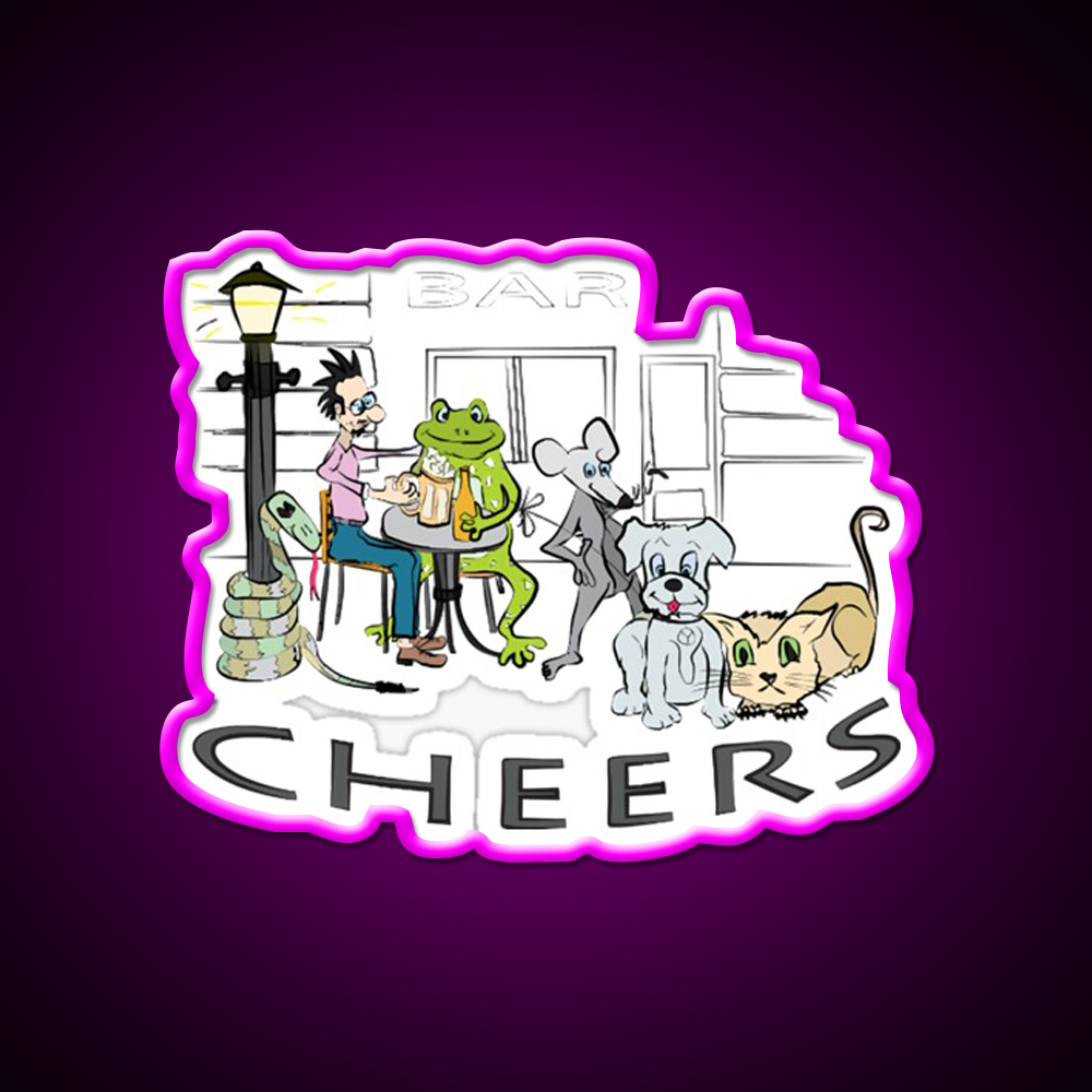 Bar Man Cave Bar Led Neon Sign Rgb Color