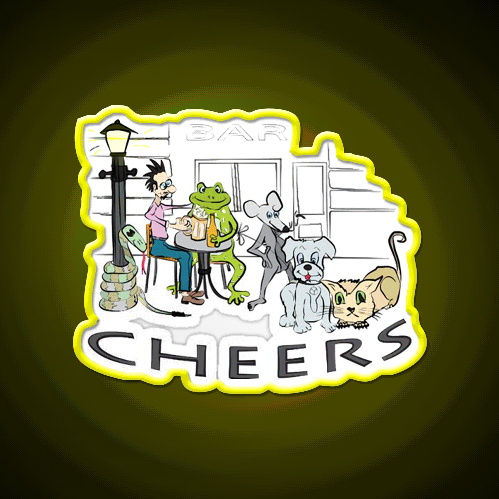 Bar Man Cave Bar Led Neon Sign Rgb Color