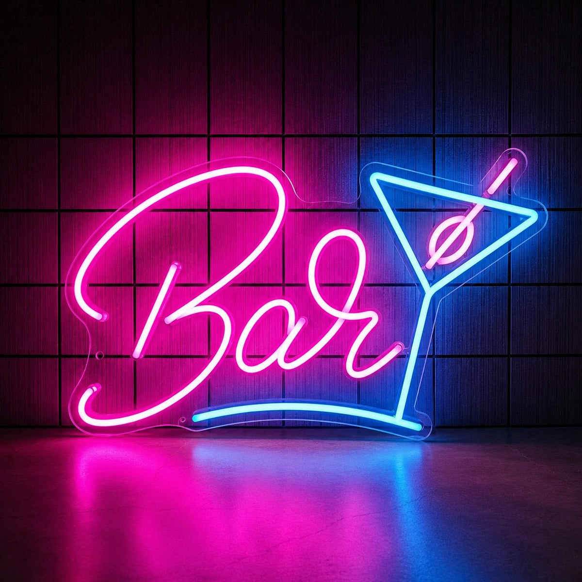 Bar Martini Glass LED Neon Sign - Shineneon