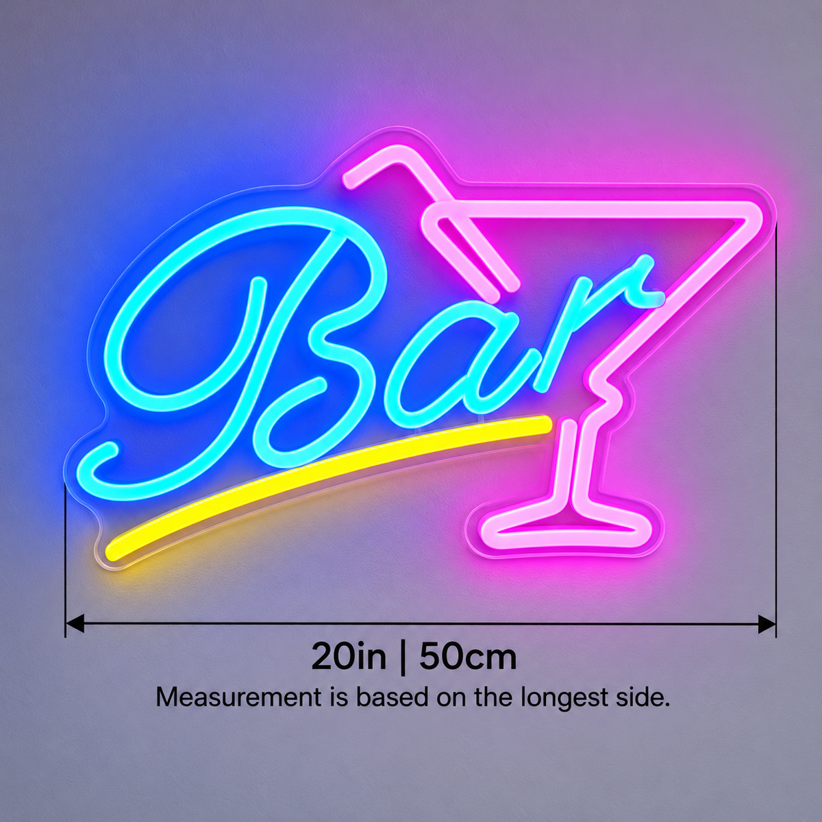 Bar Martini LED Neon Sign