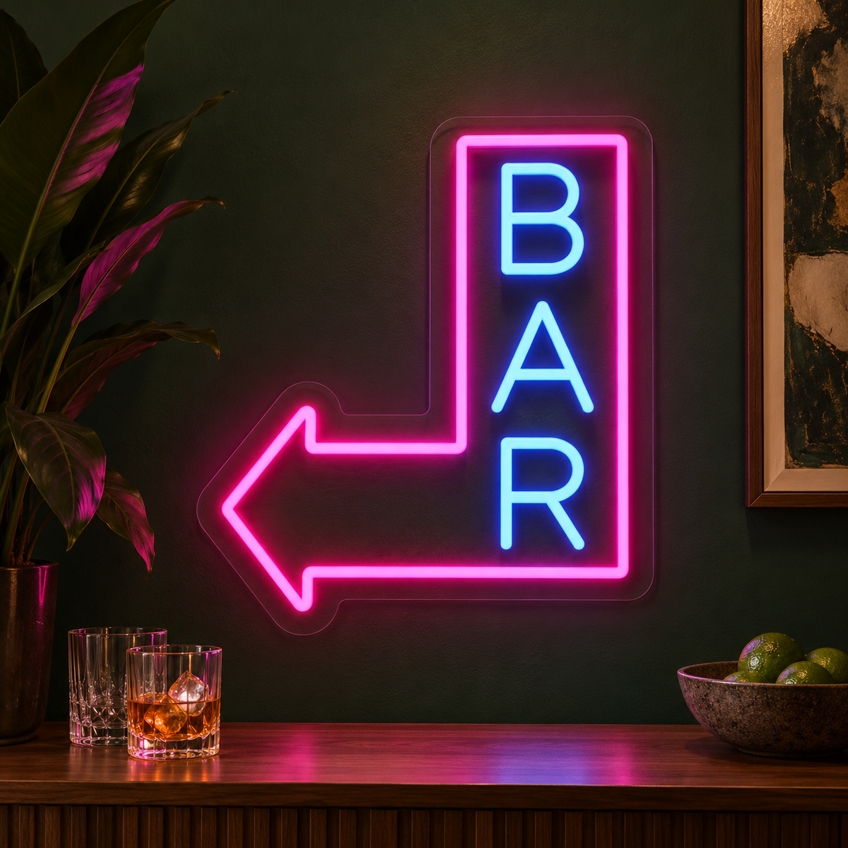 Bar LED Neon Sign