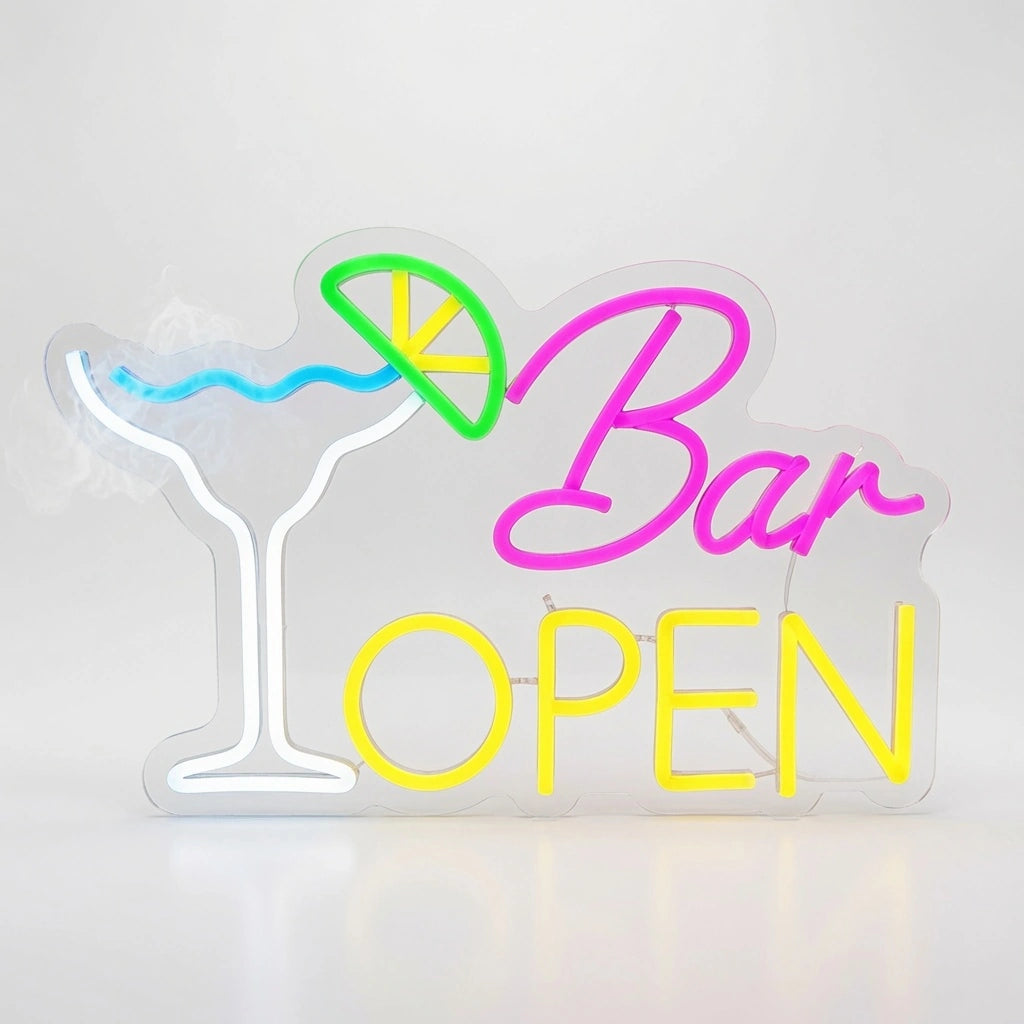 Bar Open Business LED Neon Sign - 01 Original Product Image
