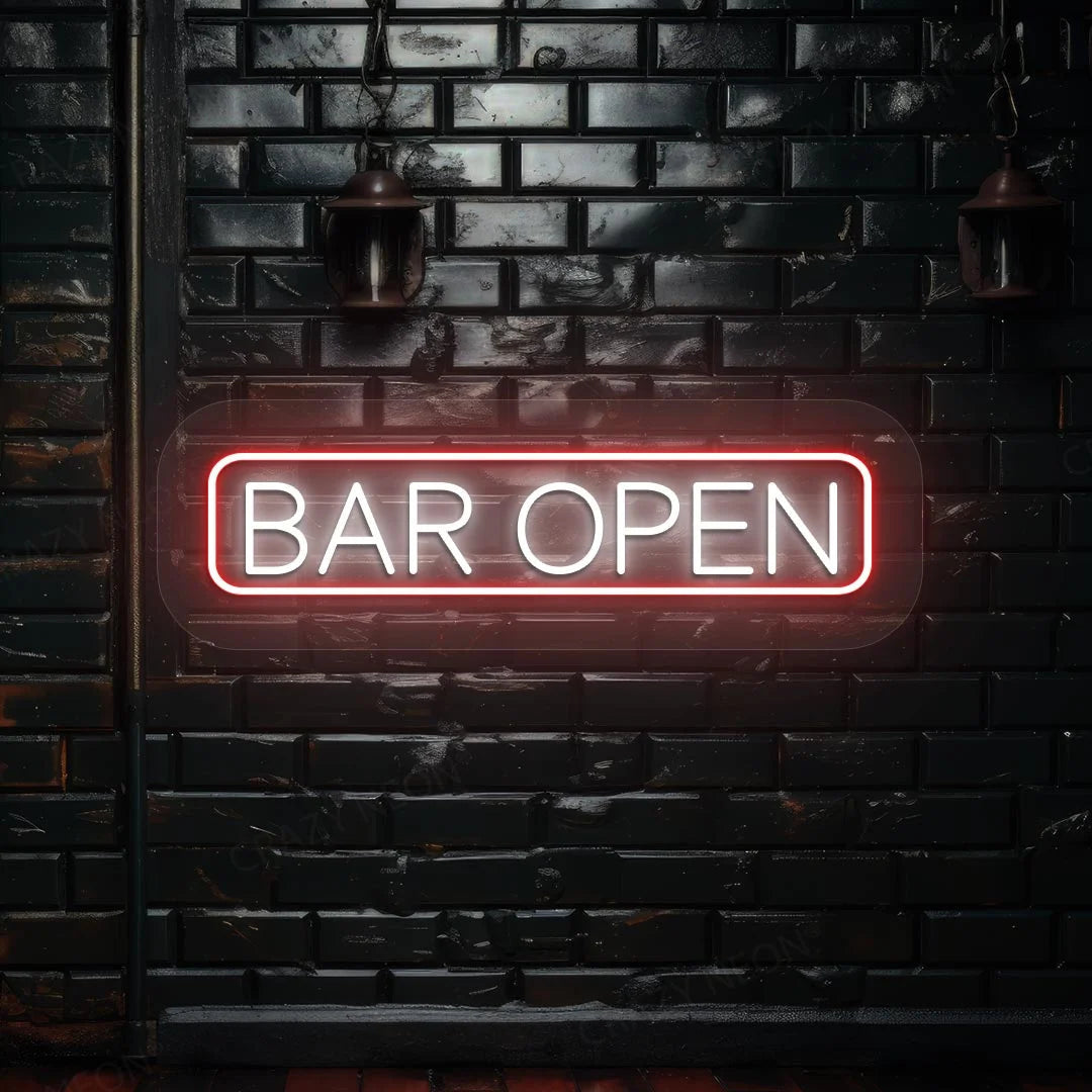 Bar Open Led Neon Sign For Business | Shineneon