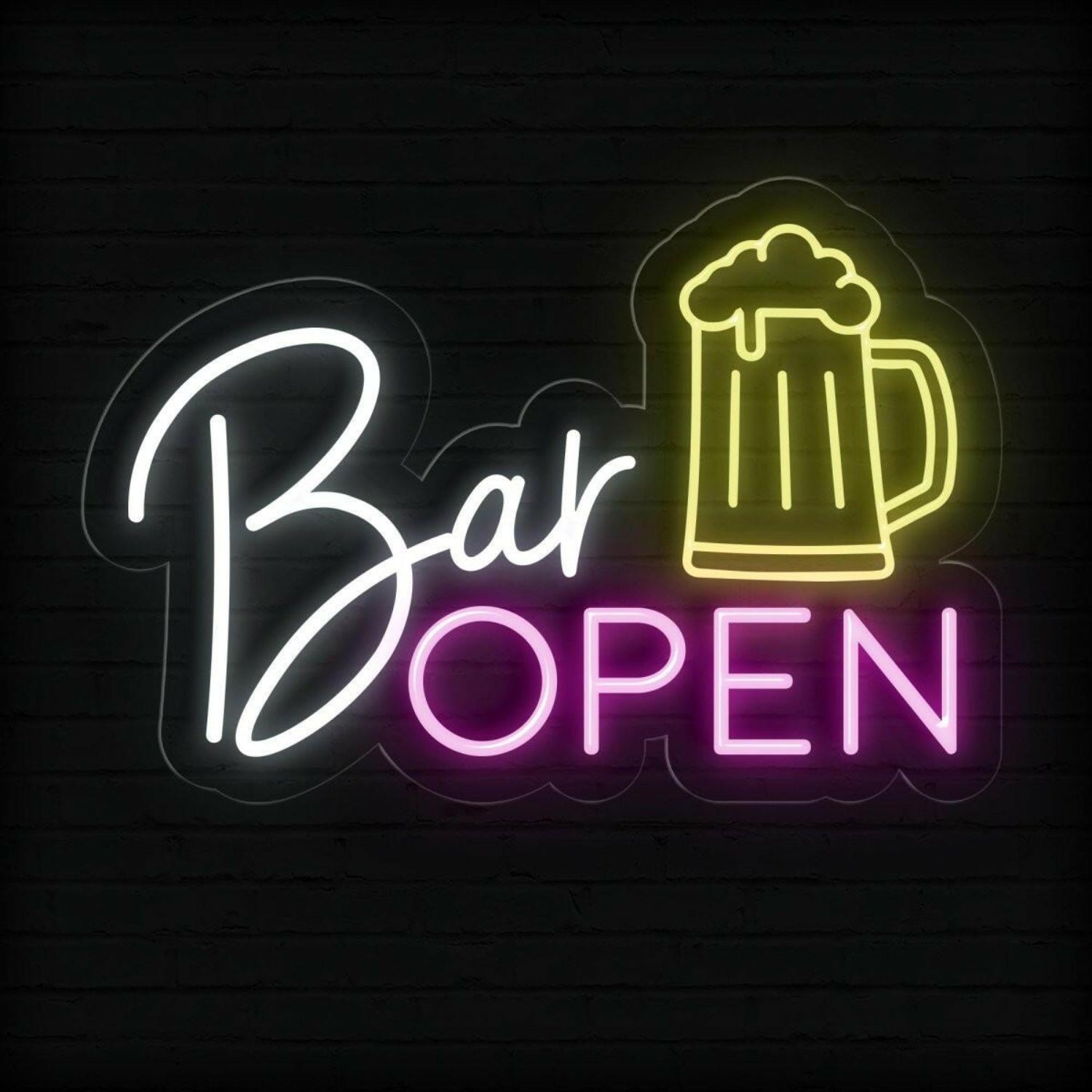 Bar Open Led Neon Sign For Home Bar | Shineneon