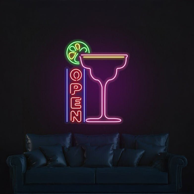 Bar Open Led Sign Wall Decor - Shineneon