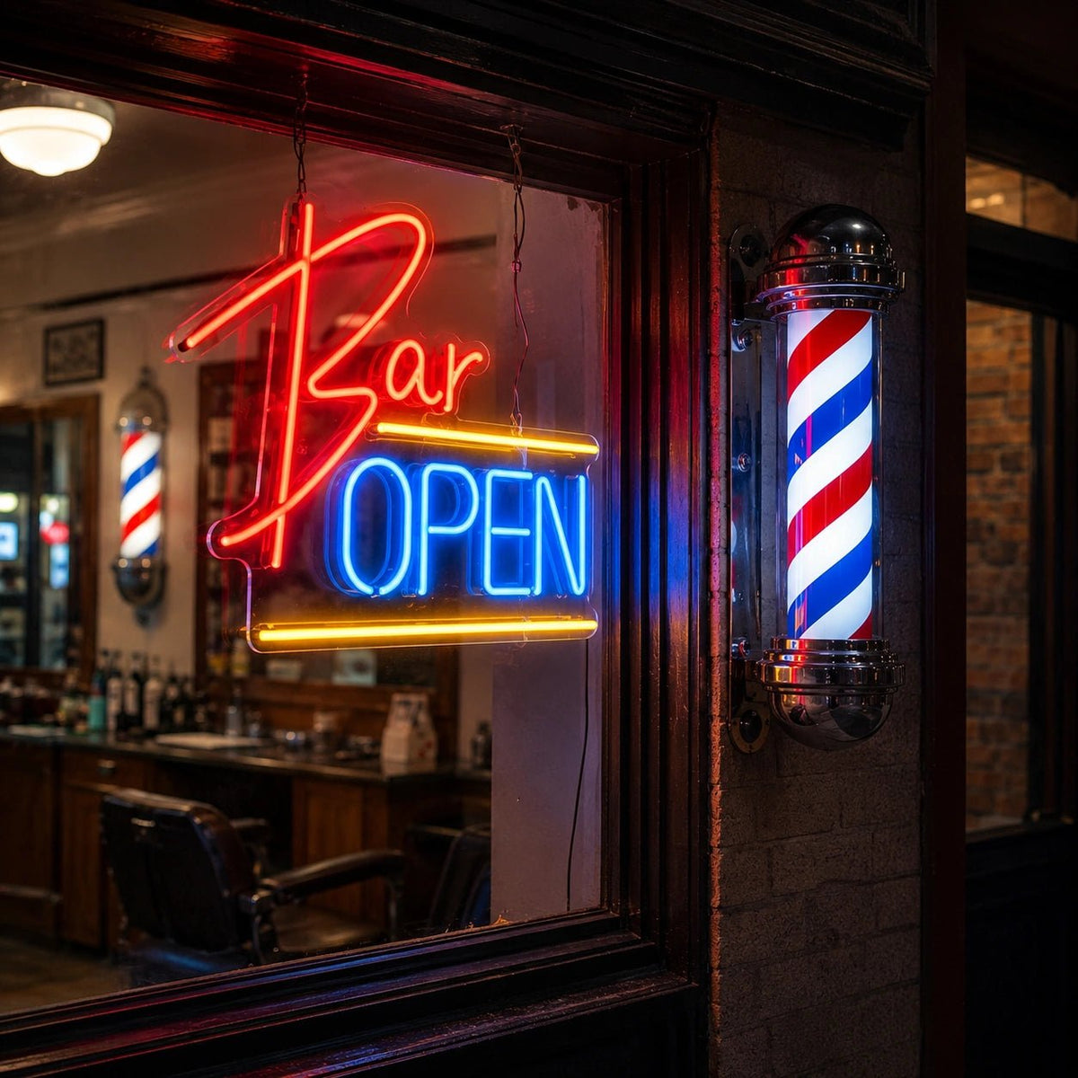 Bar Open Man Cave LED Neon Sign Man Cave Neon Sign - Shineneon