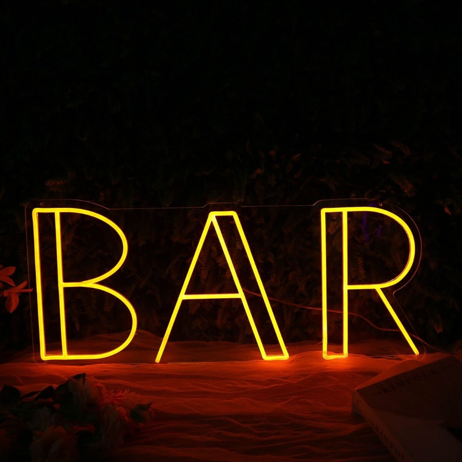 Bar Orange Custom Neon Sign | Shineneon