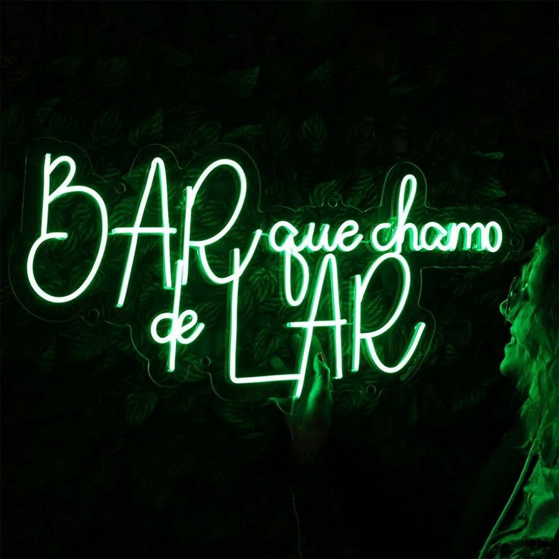Bar Que Chamo De Lar Portuguese For I Call Home Led Sign Business Neon Sign - Shineneon