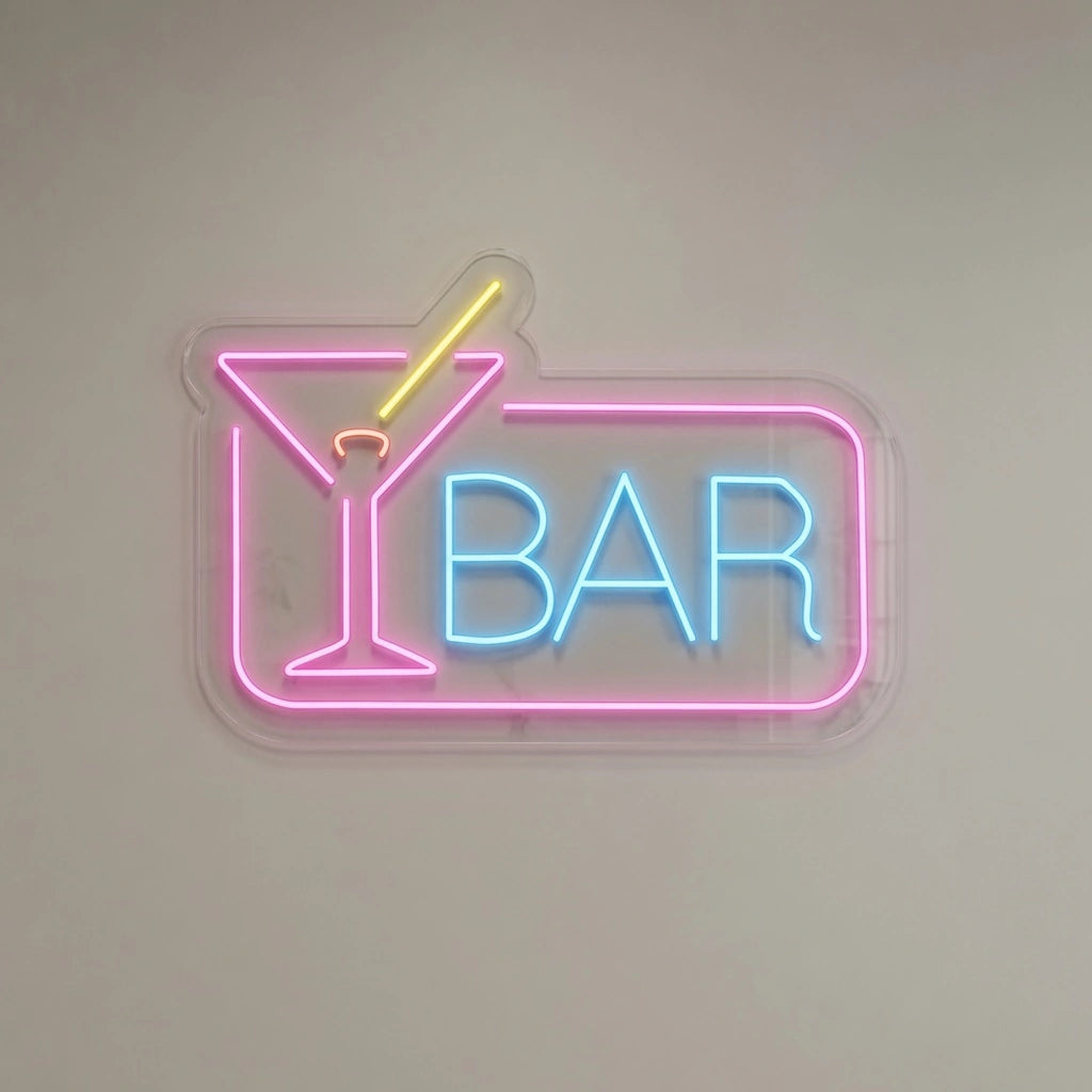 Bar Store Wall Art LED Neon Sign - 04 Size Image