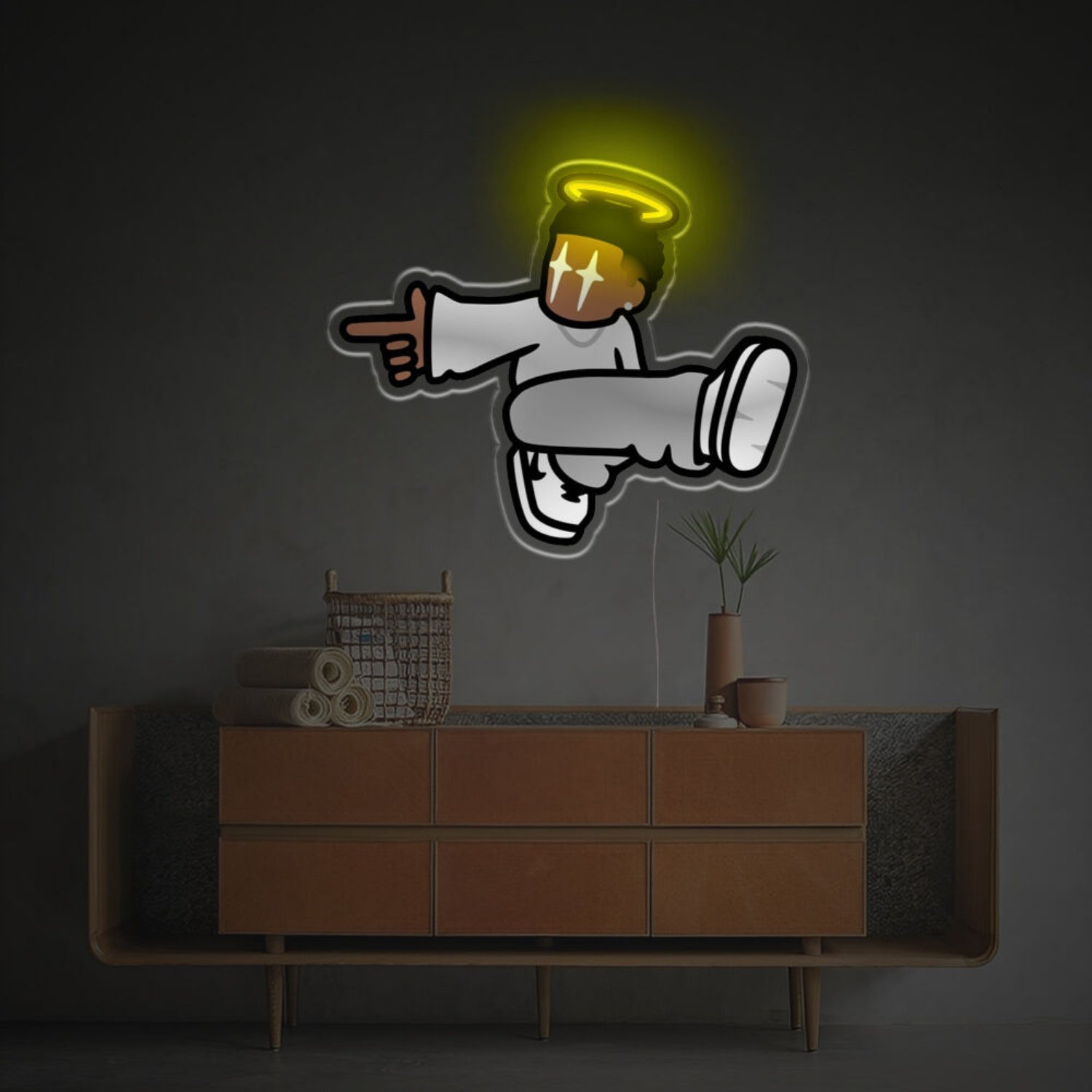 Bar Storefront Ambiance Halo Led Neon Acrylic Artwork | Shineneon