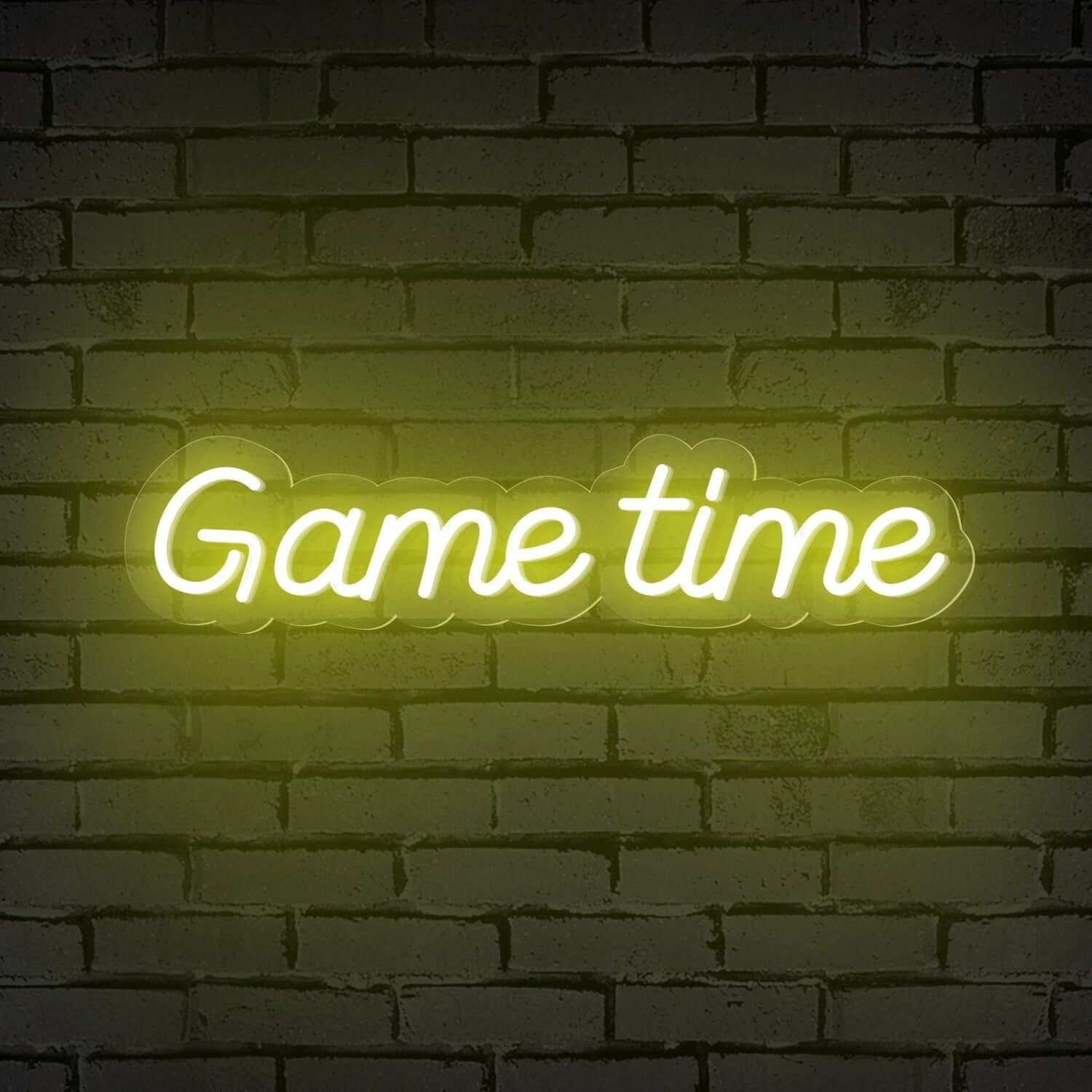 Bar With Game Time Words Led Neon Sign For Gamers - Shineneon