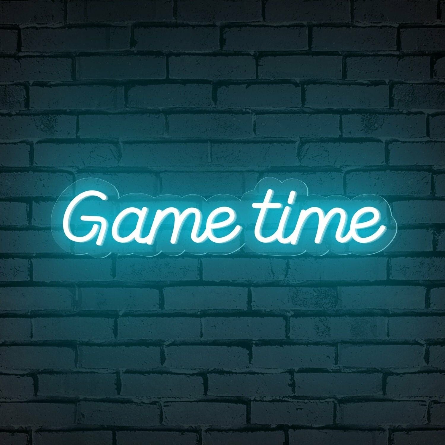 Bar With Game Time Words Led Neon Sign For Gamers - Shineneon