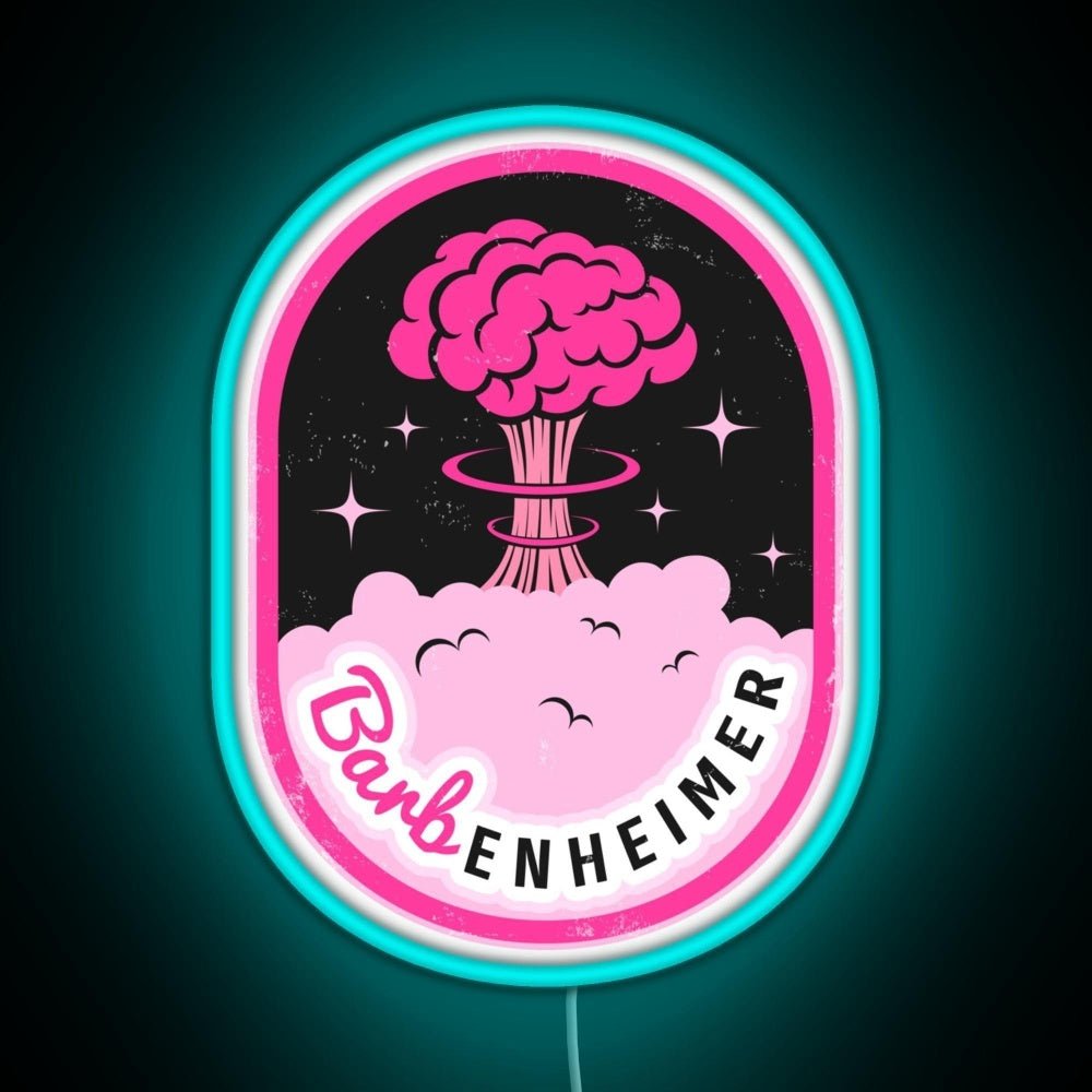 Barbenheimer Rgb Led Neon Sign Pop Wall Art - Shineneon