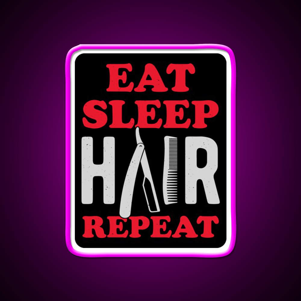 Barber Funny Barber Shop Haircut Led Neon Sign Open Barber Led Sign - Shineneon