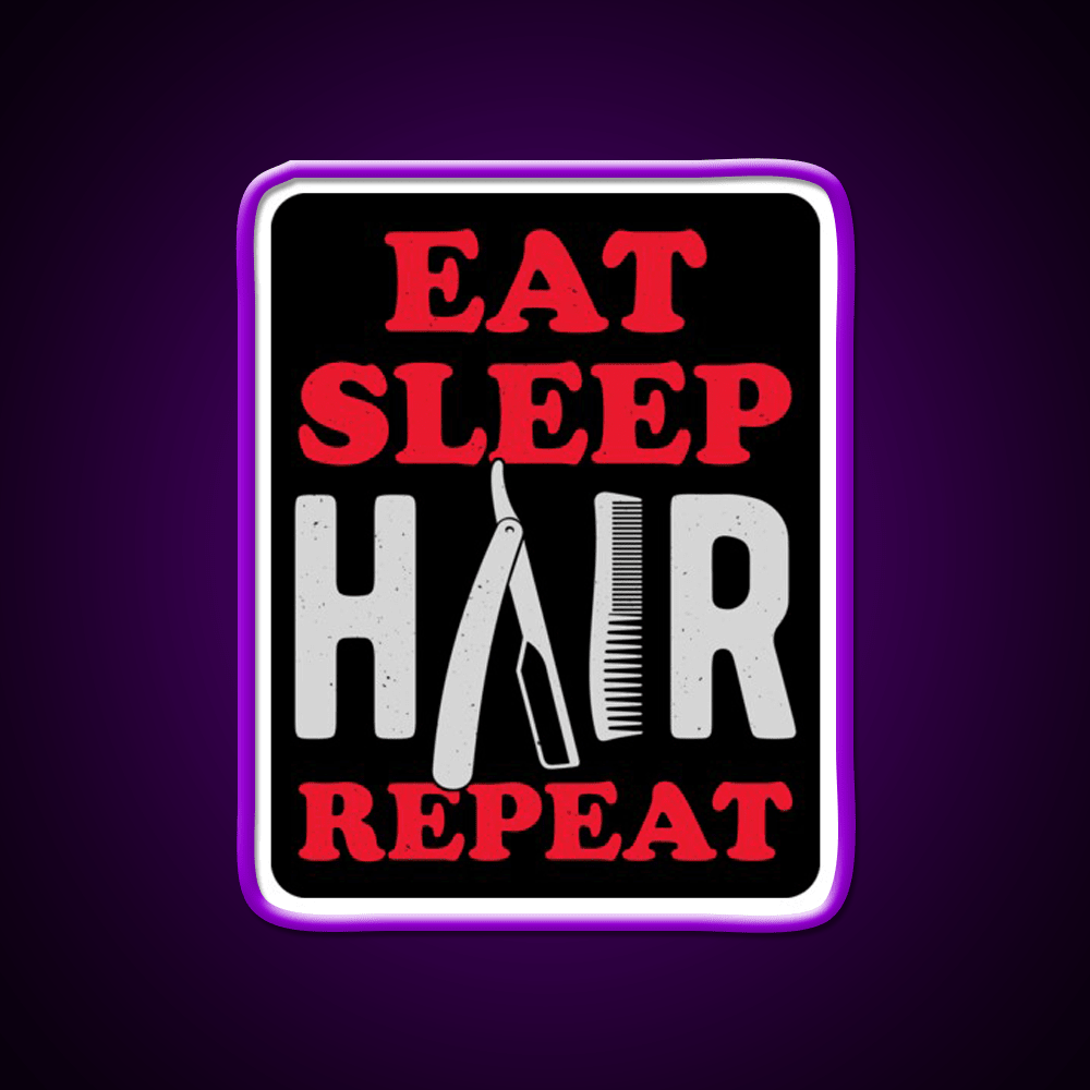 Barber Funny Barber Shop Haircut Led Neon Sign Open Barber Led Sign - Shineneon