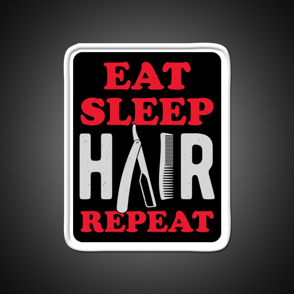 Barber Funny Barber Shop Haircut Led Neon Sign Open Barber Led Sign