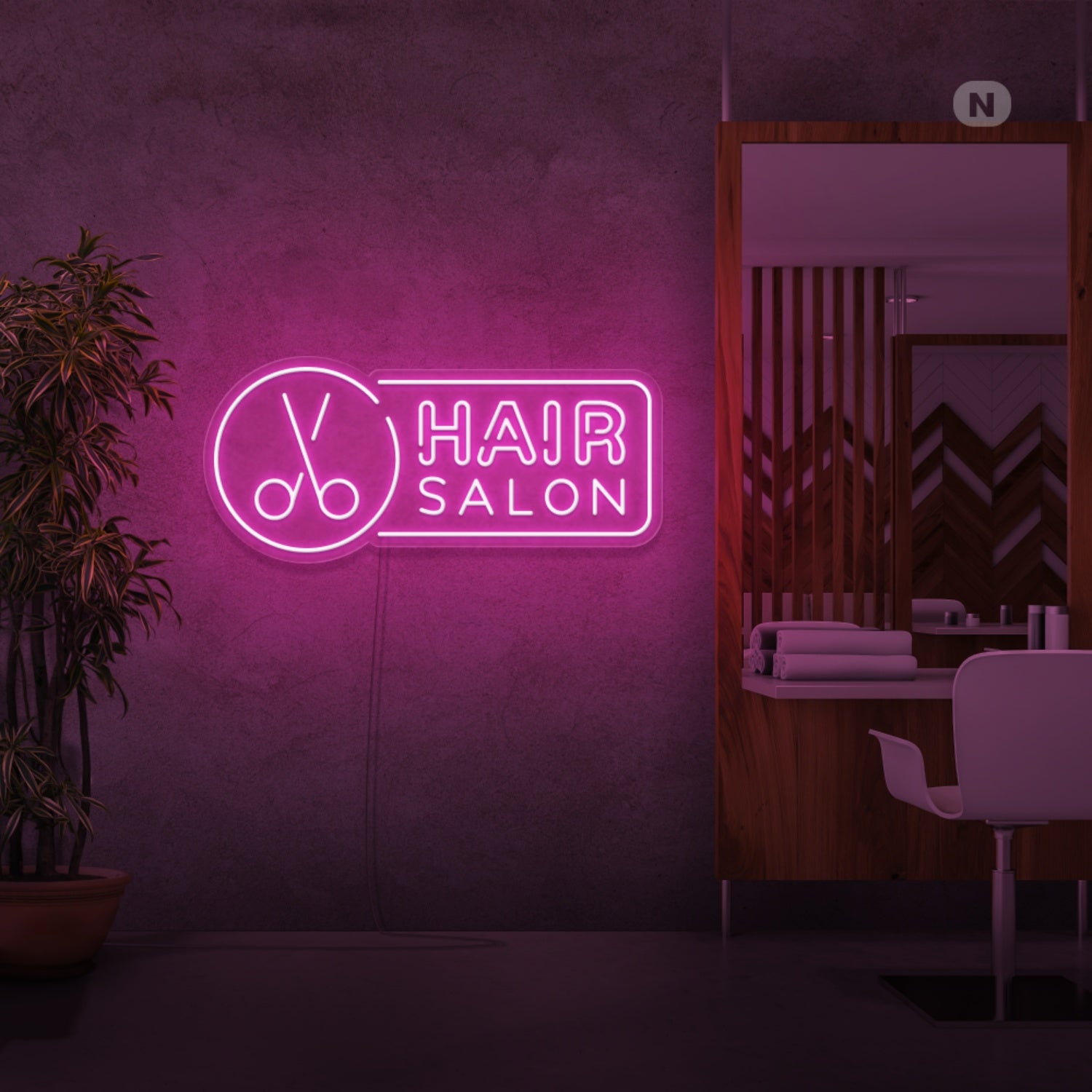 Barber Shop Hair Salon Neon Sign | Shineneon