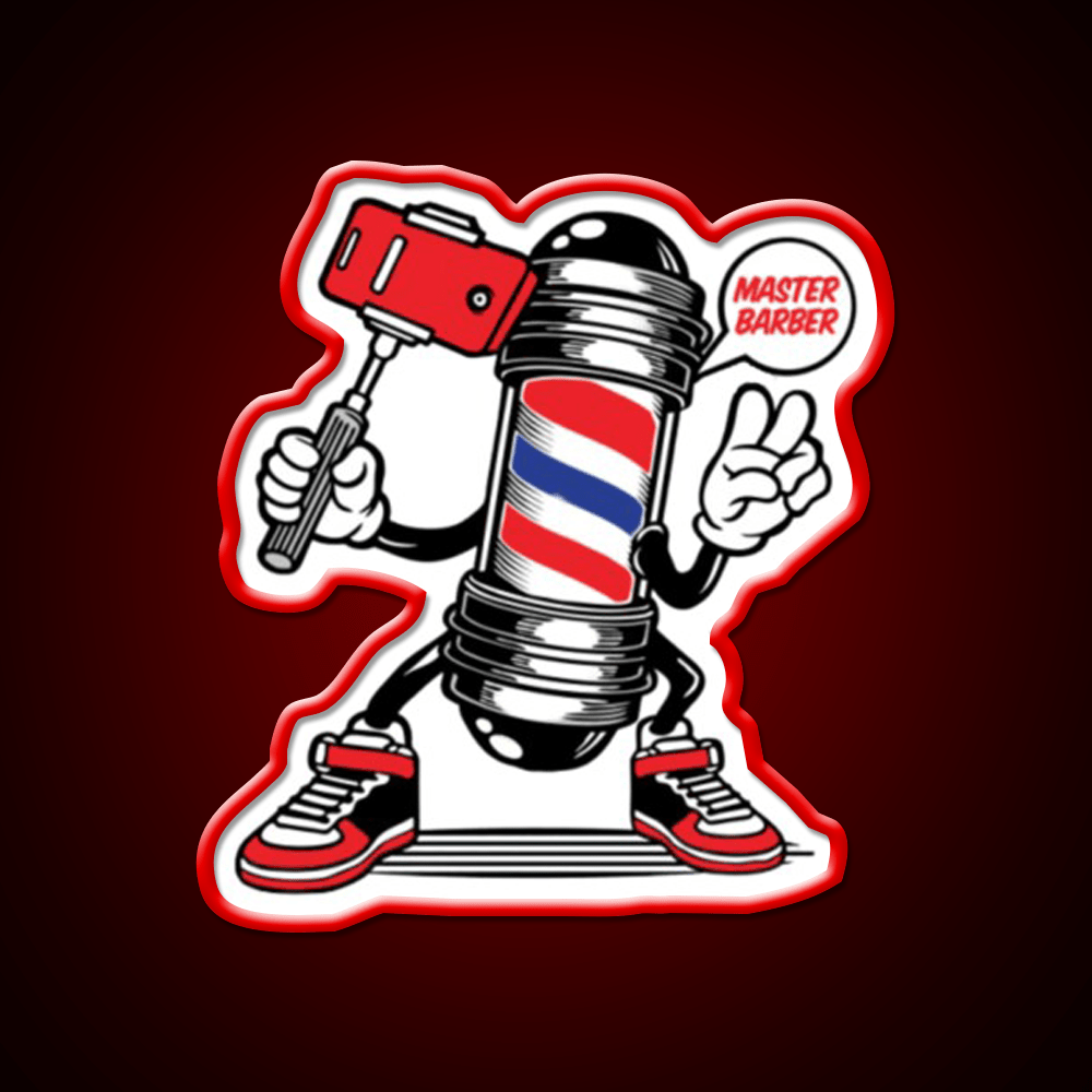 Barber Shop Haircut Led Neon Sign Open Barber Led Signage - Shineneon