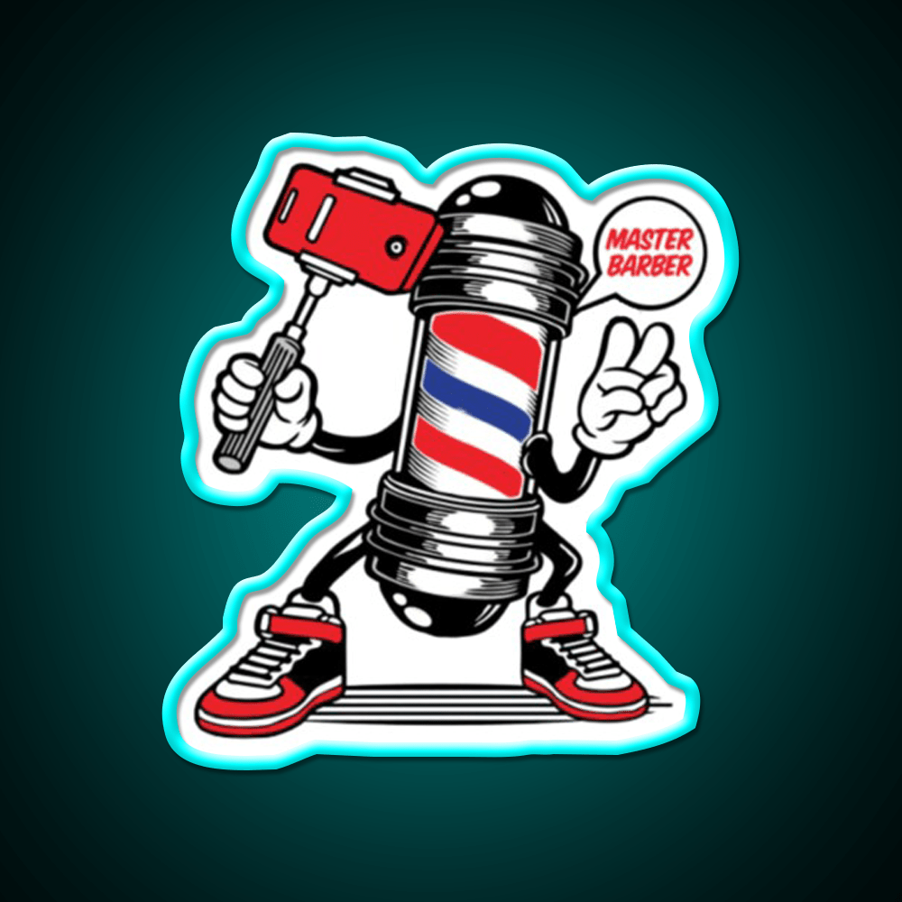 Barber Shop Haircut Led Neon Sign Open Barber Led Signage - Shineneon