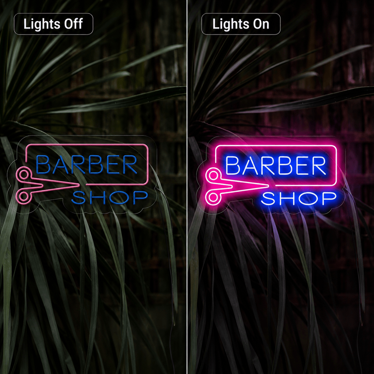Barber Shop LED Neon Sign Wall Art - Shineneon