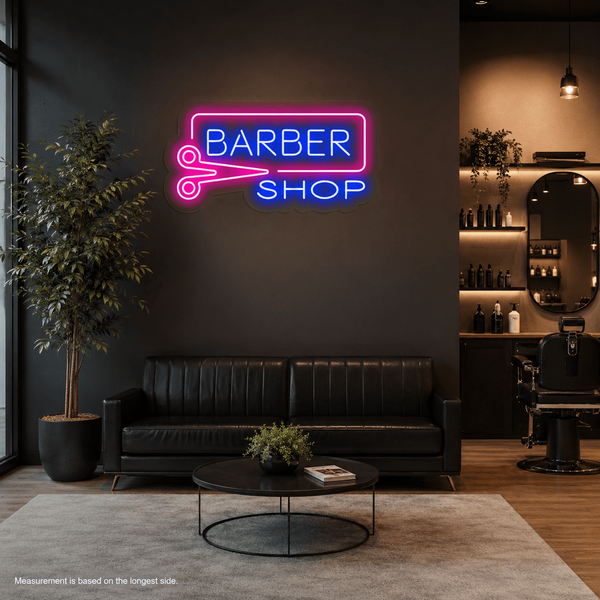Barber Shop LED Neon Sign Wall Art - Shineneon