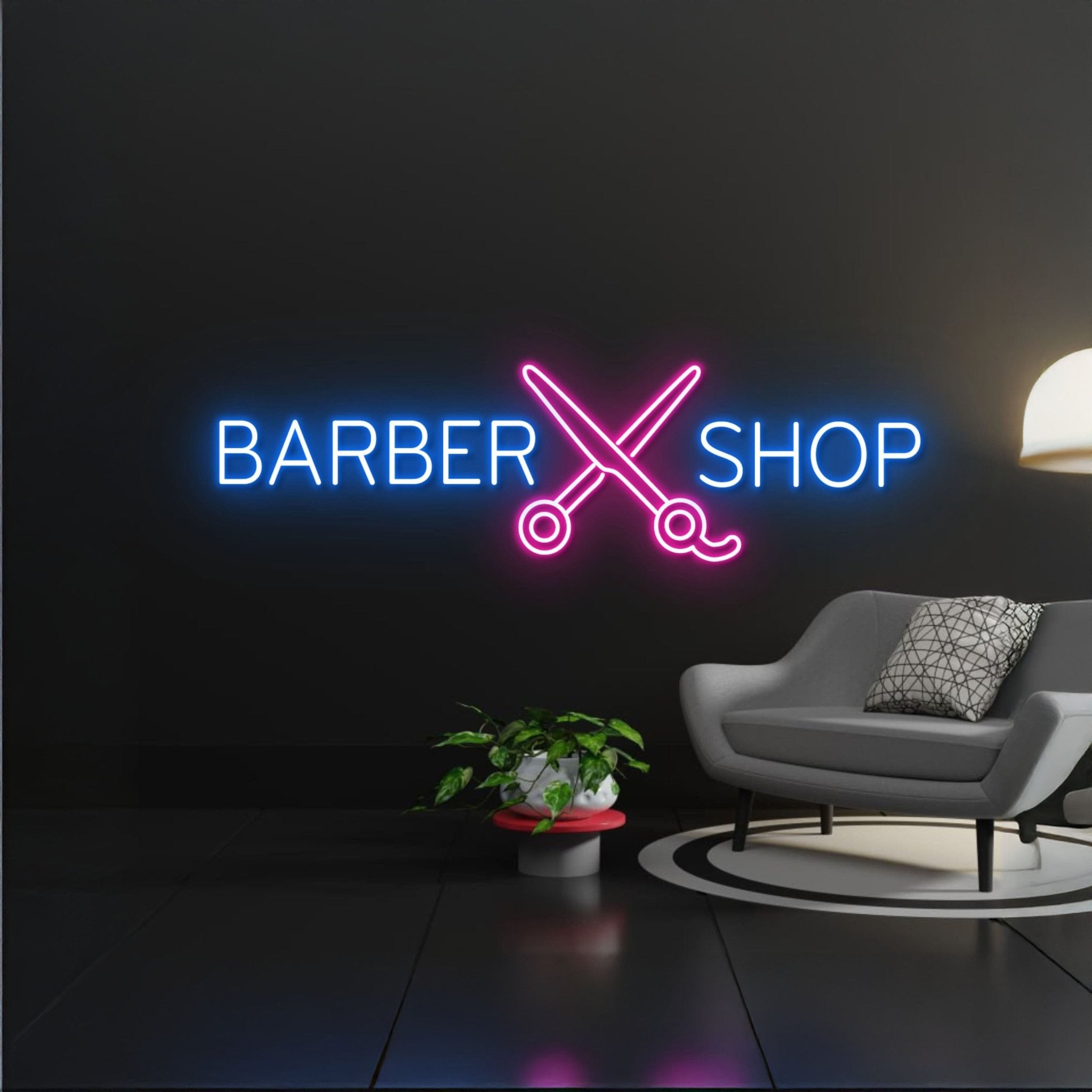 Barber Shop Led Sign Barber Shop Led Light - Shineneon