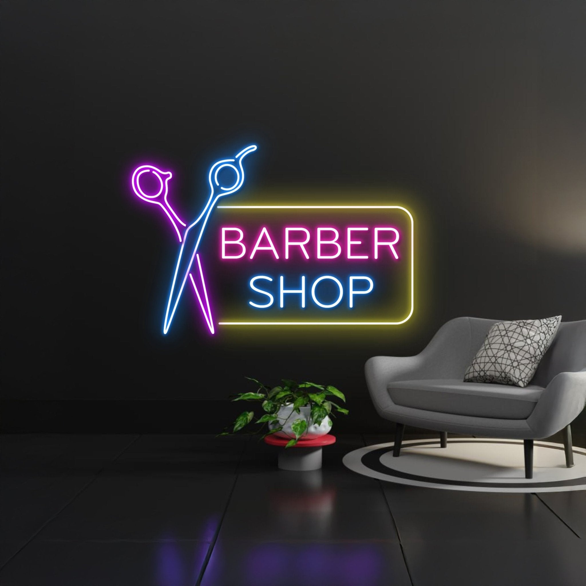 Barber Shop Neon Sign Wall Decor - Shineneon