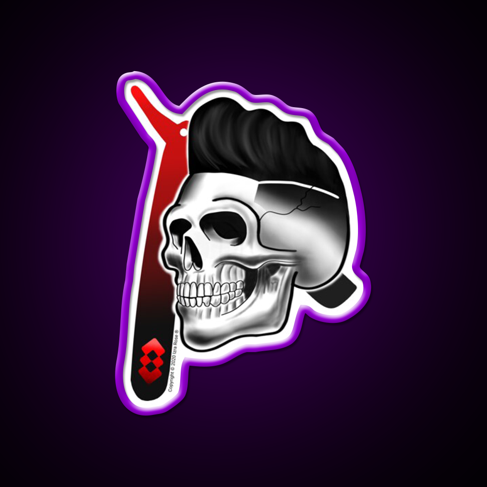 Barber Style Barber Shop Haircut Led Neon Sign Open Barber Led