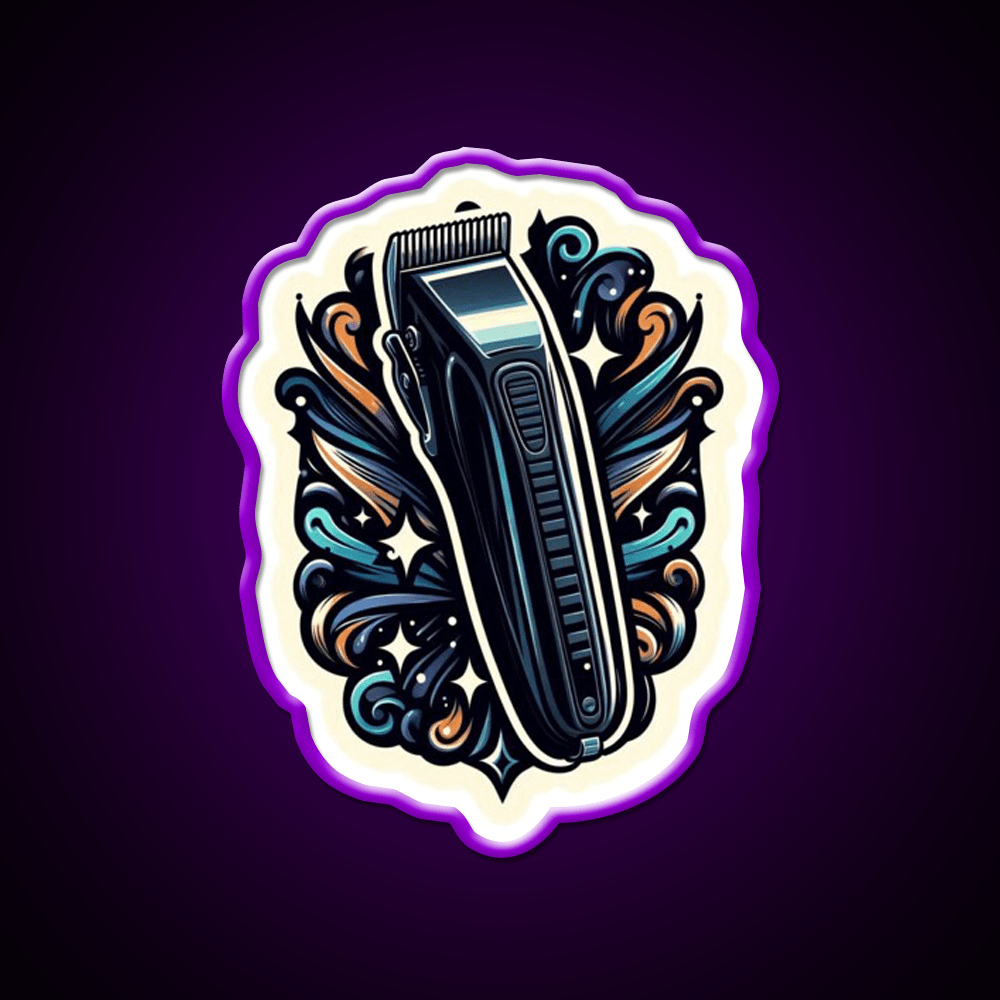 Barbers Hair Clippers Barber Shop Haircut Led Neon Sign - Shineneon