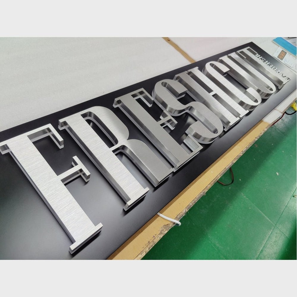 Barbershop 3D Backlit Channel Letters Led Light Sign - Shineneon