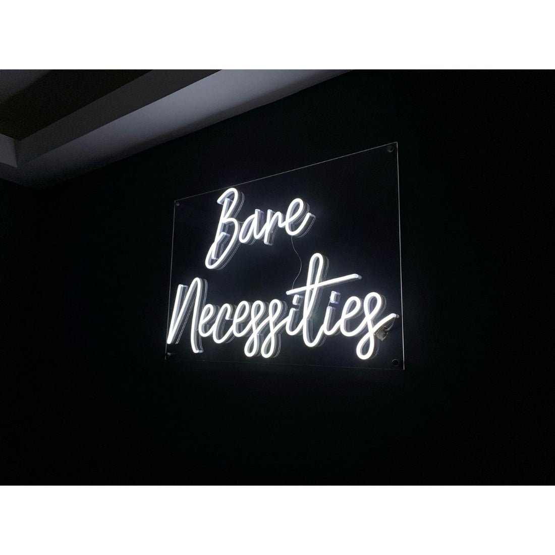 Bare Necessities Led Sign Business Neon Sign - Shineneon