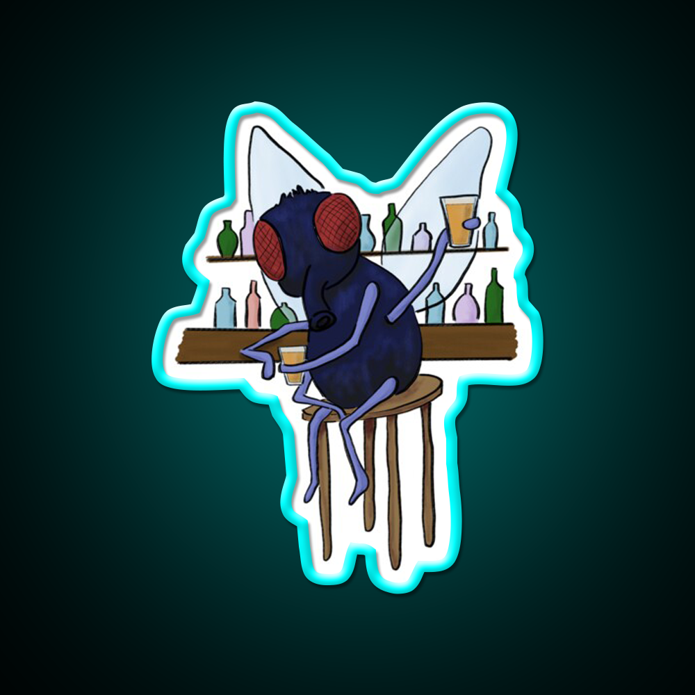 Barfly Man Cave Bar Led Neon Sign Rgb Color