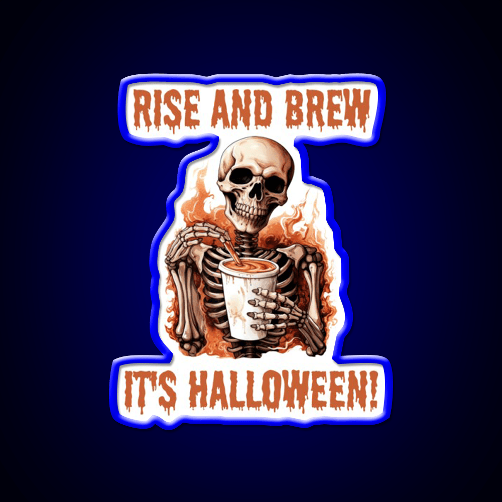 Barista Halloween Cafe Led Neon Sign Espresso Bar Art Rgb Color - Shineneon