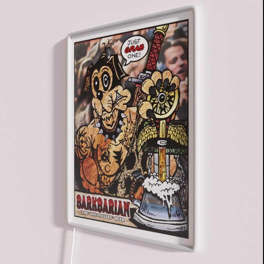 Barkbarian Beer Rgb Led Neon Sign