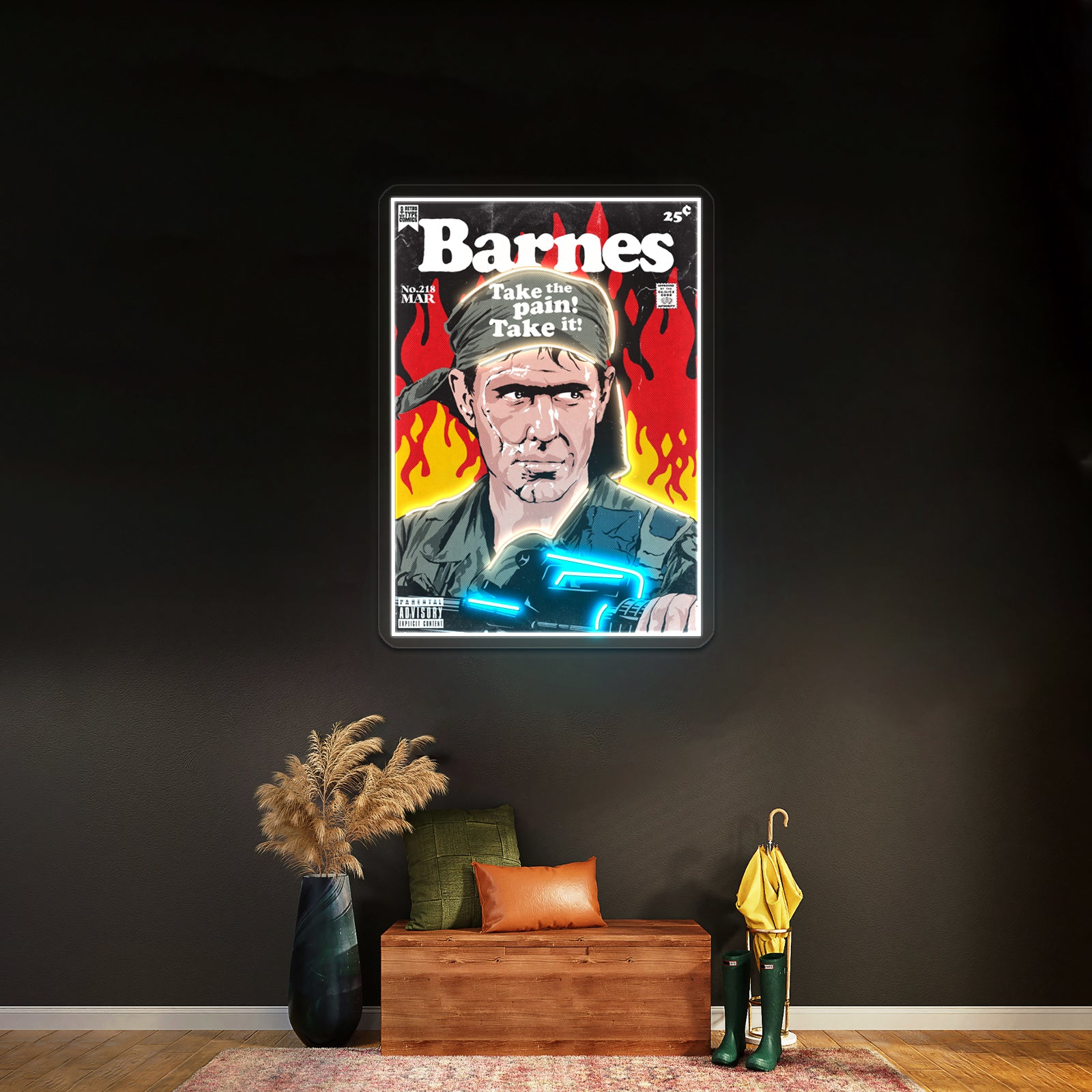 Barnes Artwork Led Neon Sign - LED neon sign view 8