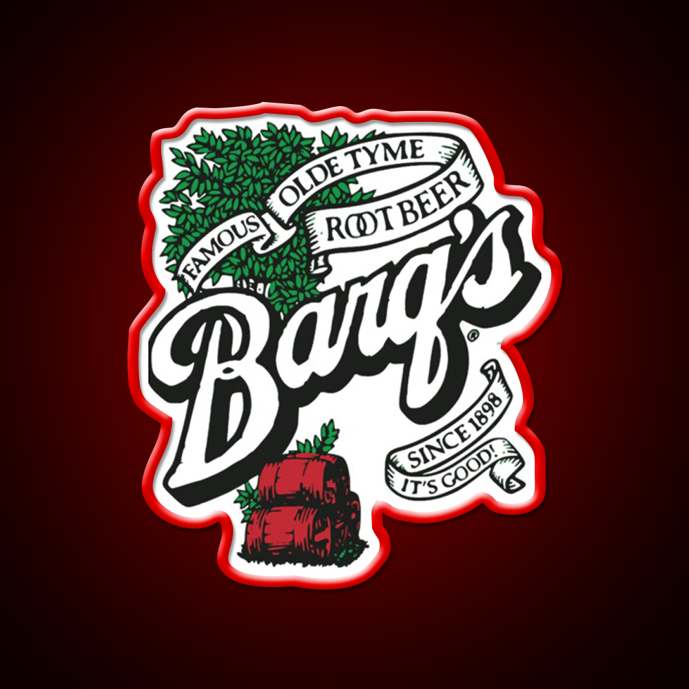 Barqs Root Beer Logo Essential Beer Bar Decor Led Neon Sign Rgb Color - LED neon sign view 10