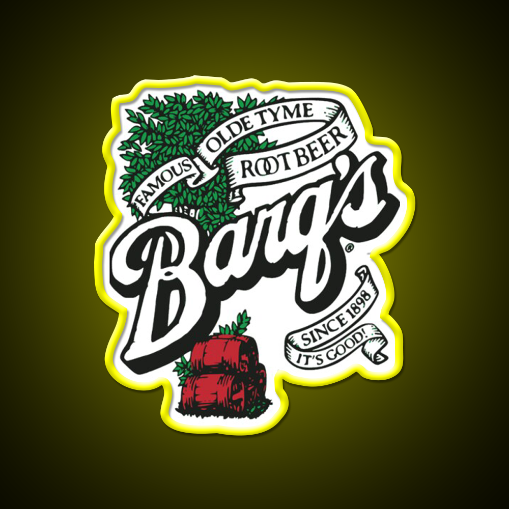 Barqs Root Beer Logo Essential Beer Bar Decor Led Neon Sign Rgb Color - LED neon sign view 7