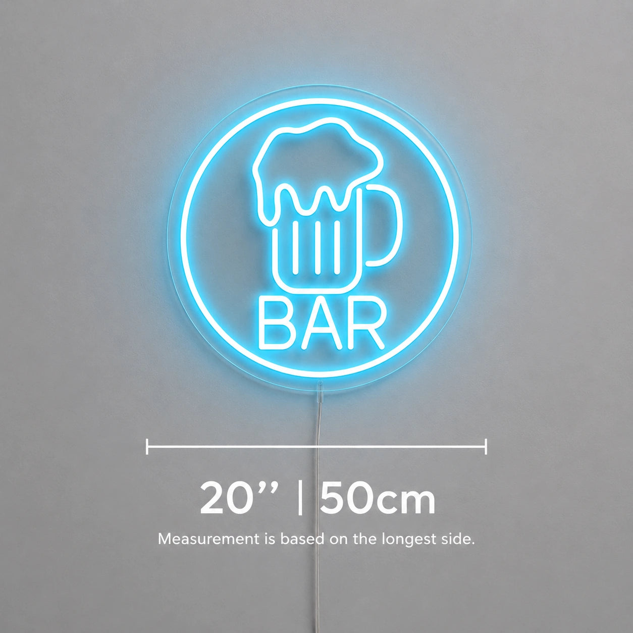 Barrel Room Bar Neon Sign LED Neon Sign size image