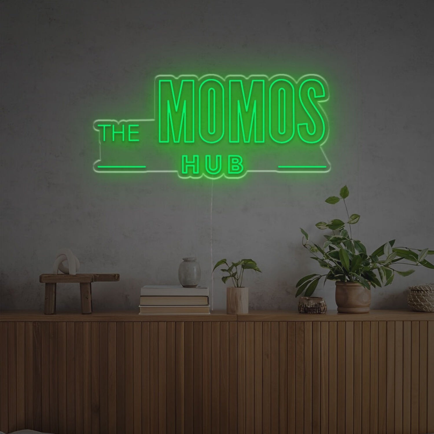 Bars Weddings And The Momos Hub Led Neon Sign | Shineneon